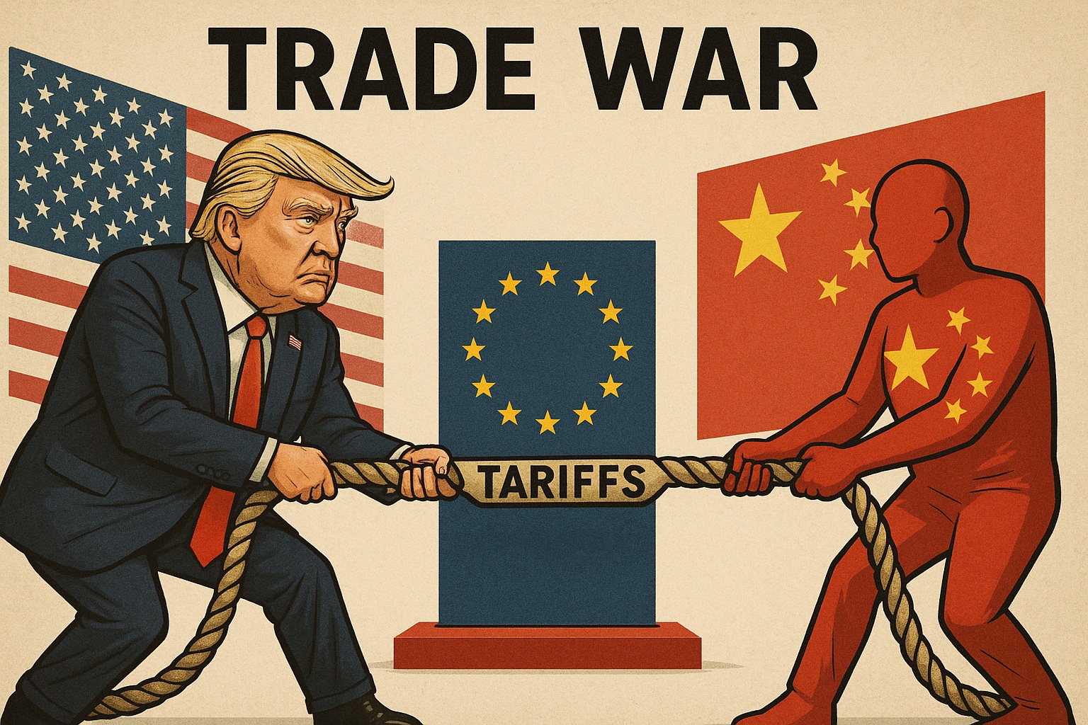 Ilustračný obrázok k článku: Obchodná vojna